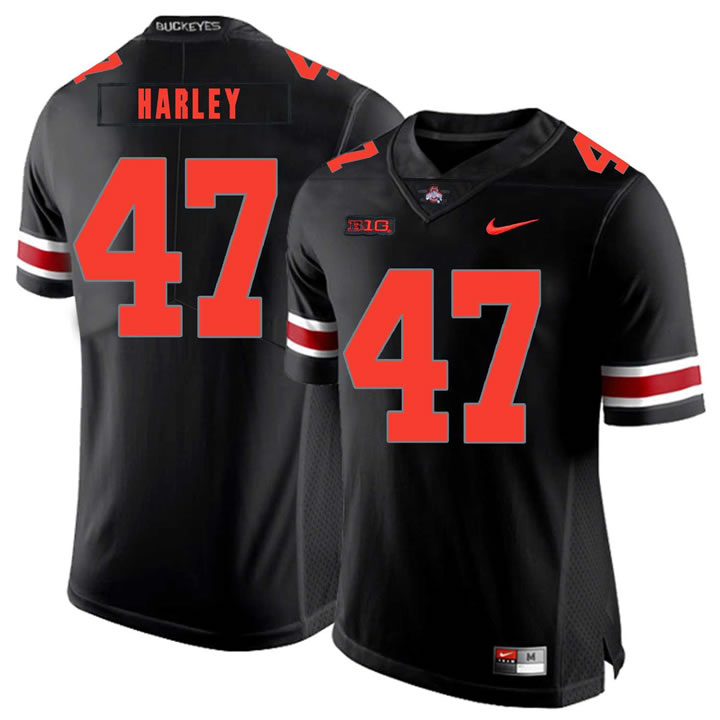 Ohio State Buckeyes 47 Chic Harley Black Shadow Nike College Football Jersey Dzhi,We sell and wholesale Ohio State Buckeyes 47 Chic Harley Black Shadow Nike College Football Jersey Dzhi on line form chian!